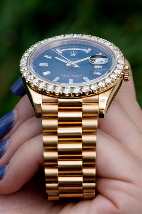 rolex presidential blackface diamond crusted|rolex presidential bracelet.